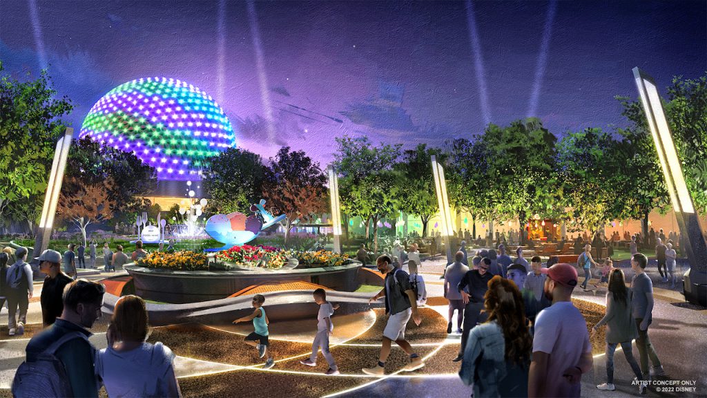Artist Rendering of the Continued Transformation of EPCOT