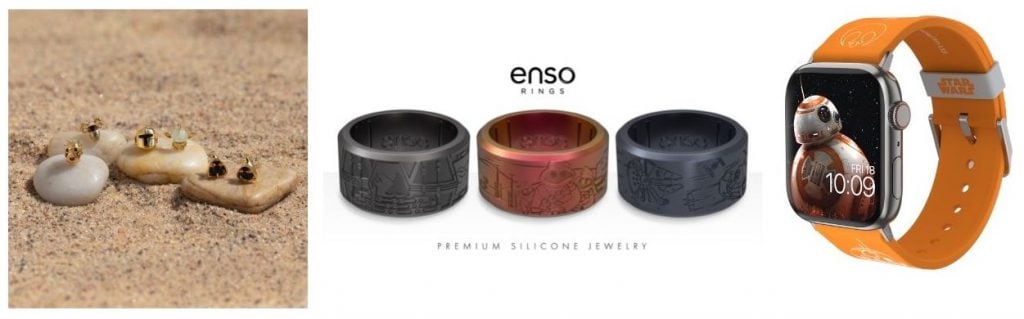 Star Wars x Girls Crew products, wide format silicone rings from Enso, and new Apple Smartwatch band from Mobyfox