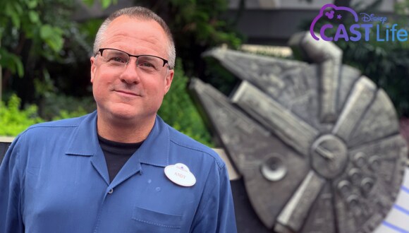 Andy at Hong Kong Disneyland