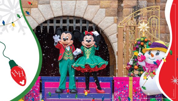 Mickey Mouse and Minnie Mouse at Hong Kong Disneyland Resort