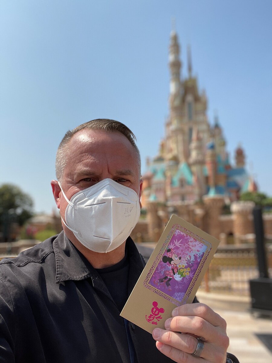 Andy at Hong Kong Disneyland