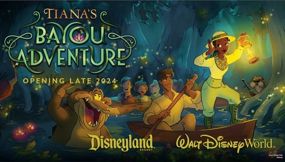 Tiana’s Bayou Adventure Coming to Disney Parks in Late 2024