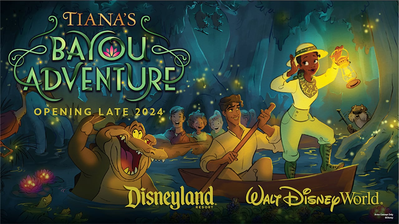 Tiana's Bayou Adventure Coming to Disney Parks in Late 2024