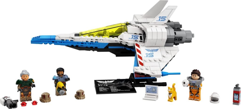 XL-15 rocket ship from LEGO Lightyear