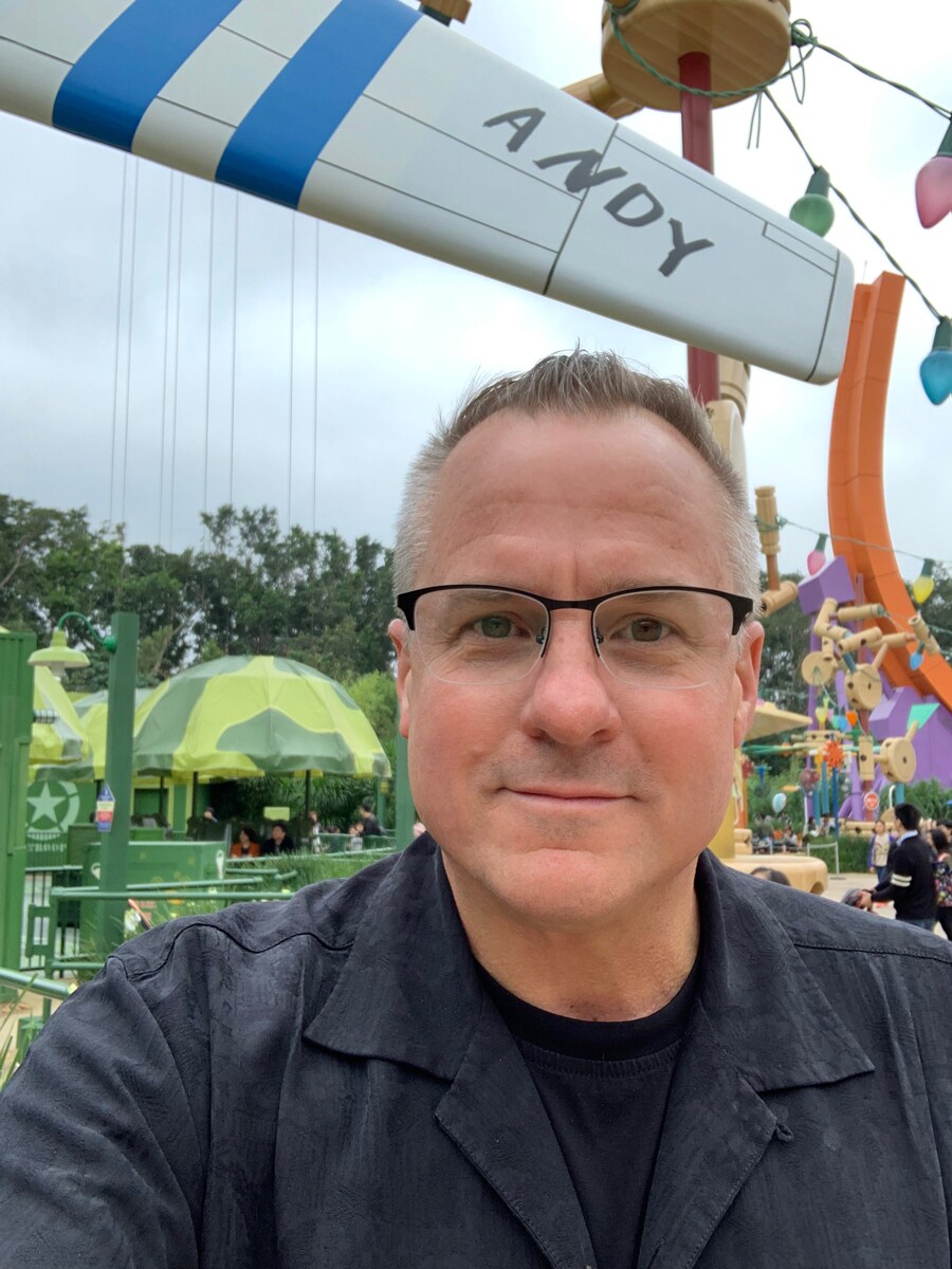 Andy at Hong Kong Disneyland