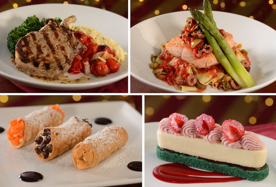 Mama Melrose’s Ristorante Italiano collage of new menu items