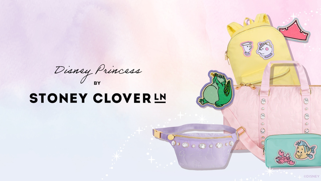 2022 Stoney Clover Disney Lavender Purple Crystal Princess Classic Backpack  NEW