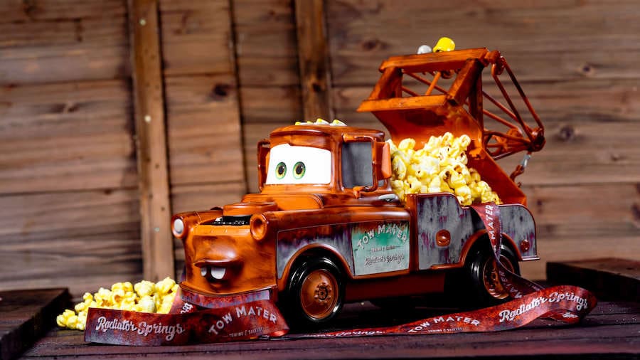 Tow Mater premium bucket from Cars Land