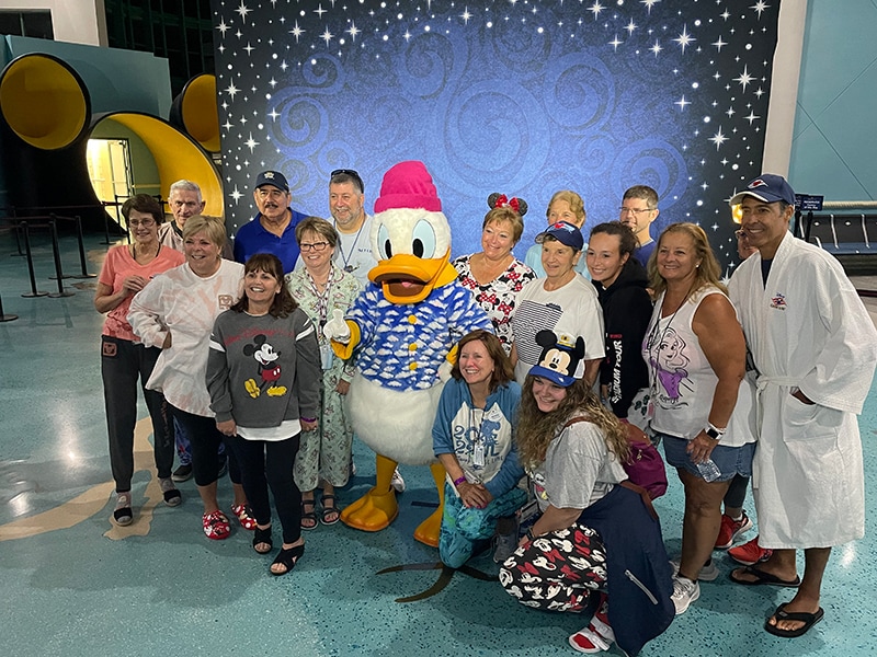 Disney Cruise Line Pajama Party