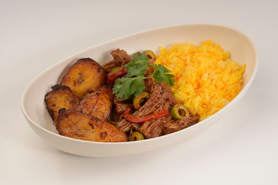 Ropa Vieja with Maduros and Cuban Style Rice from Centertown Market WDW Foodie Guide Father's Day