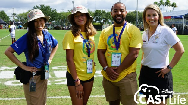 Cast Members at the Special Olympics USA Games