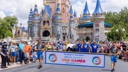 Disney World Welcomes Special Olympics Athletes with Glittering Parade