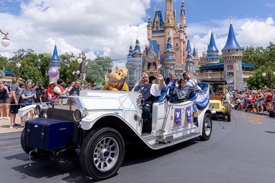Disney World Welcomes Special Olympics Athletes with Glittering Parade