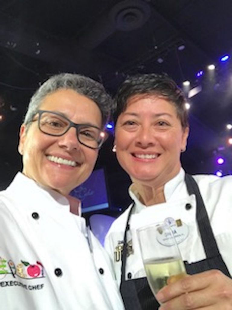 Disney chefs Gina and Dee