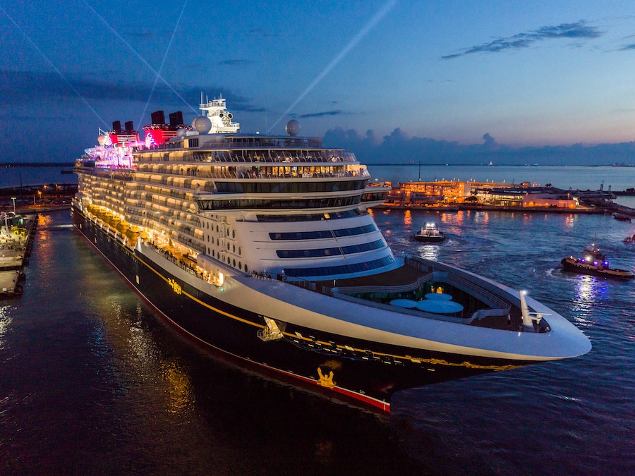 Disney Wish Arrives in Port Canaveral