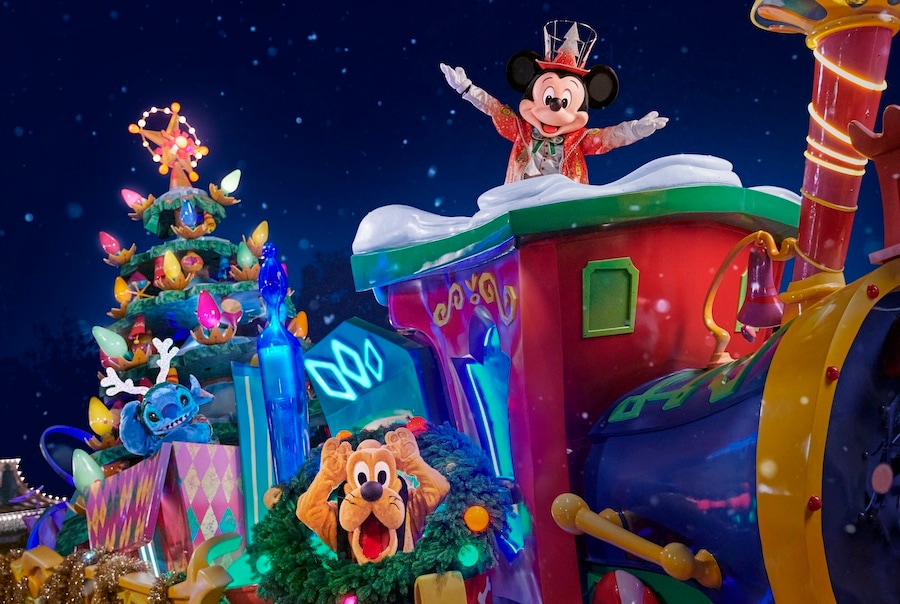 “Mickey's Dazzling Christmas Parade” na Disneyland Paris