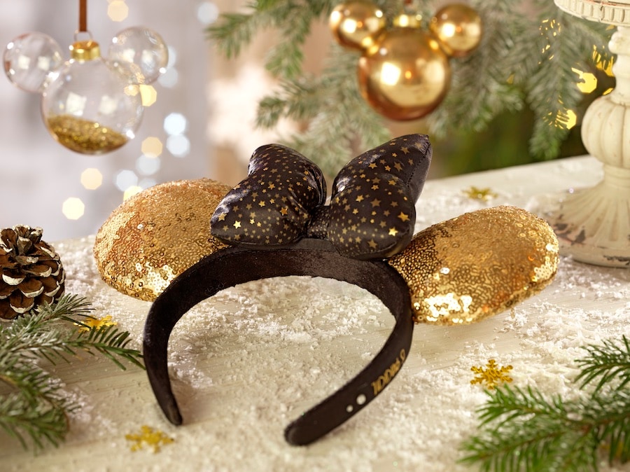 Holiday Minnie Mouse Ear Headband