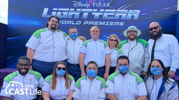Disney Cast Life - Disneyland Resort cast members attending the premiere of Disney and Pixar's "Lightyear" in Hollywood