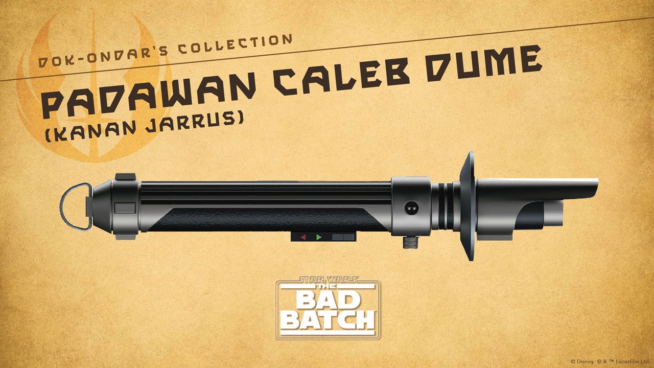 kanan star wars rebels lightsaber