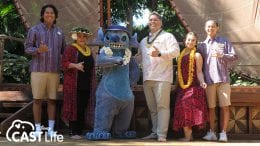Disney Cast Life - cast members at Aulani, A Disney Resort & Spa with Stitch for 626 Day