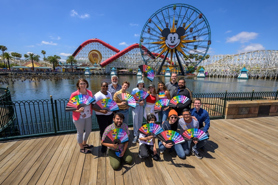 Stars of Hulu’s ‘Love, Victor’ Visit Disneyland Resort with BERG 
