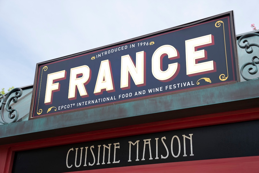 France Booth Sign