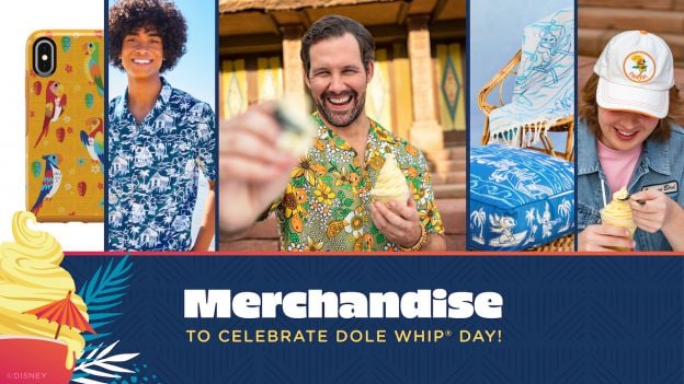 Merchandise to celebrate DOLE Whip Day