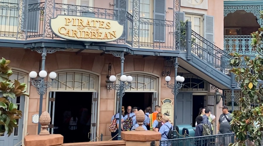 Disneyland Resort cast members at Pirates of the Caribbean
