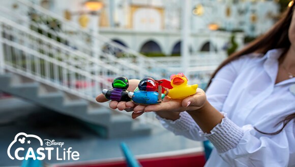 Disney Cast Life - rubber ducks from the annual Duck Races at the Disneyland Resort
