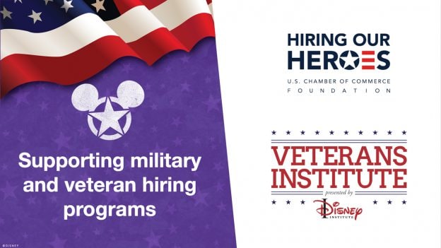 Disney Veterans Institute Supporting Military and Veteran hiring programs featured image