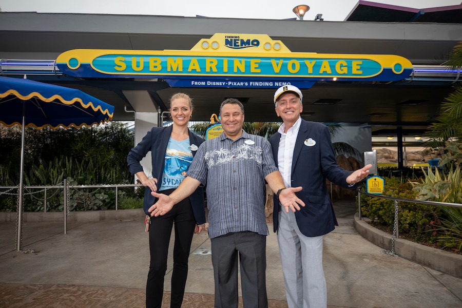 Ken Potrock, President of the Disneyland Resort, at the reopening reception of Finding Nemo Submarine Voyage