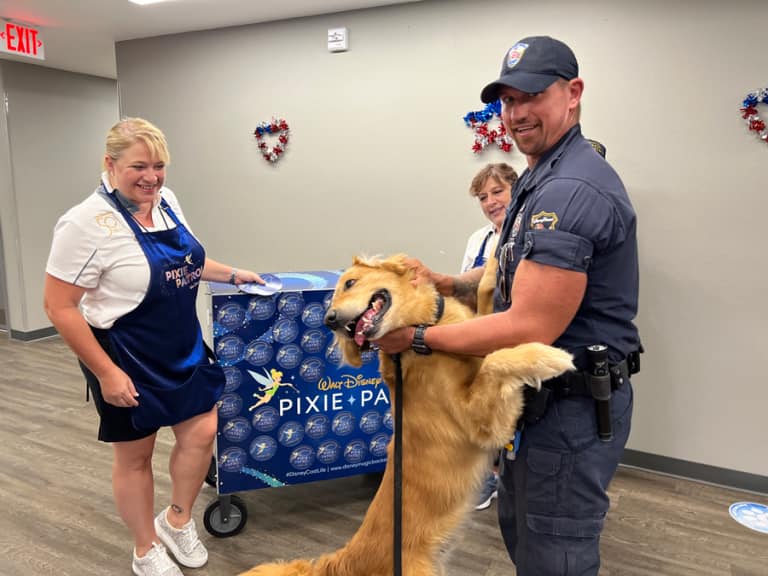 Disney Security Cast and K9 Friends Receive ‘Paw’some Presents | Disney ...