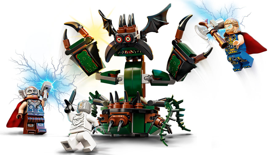  LEGO® Attack on New Asgard playset

