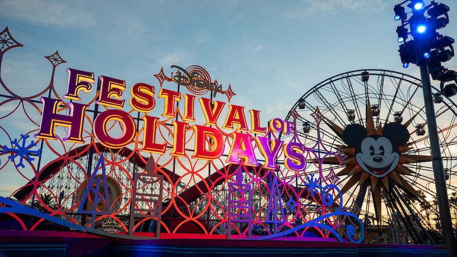 Festival de vacaciones de Disney en el Festival of Holidays