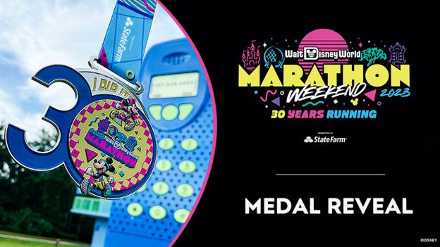 2023 Walt Disney World Marathon Weekend presented by State Farm Medal Reveal
