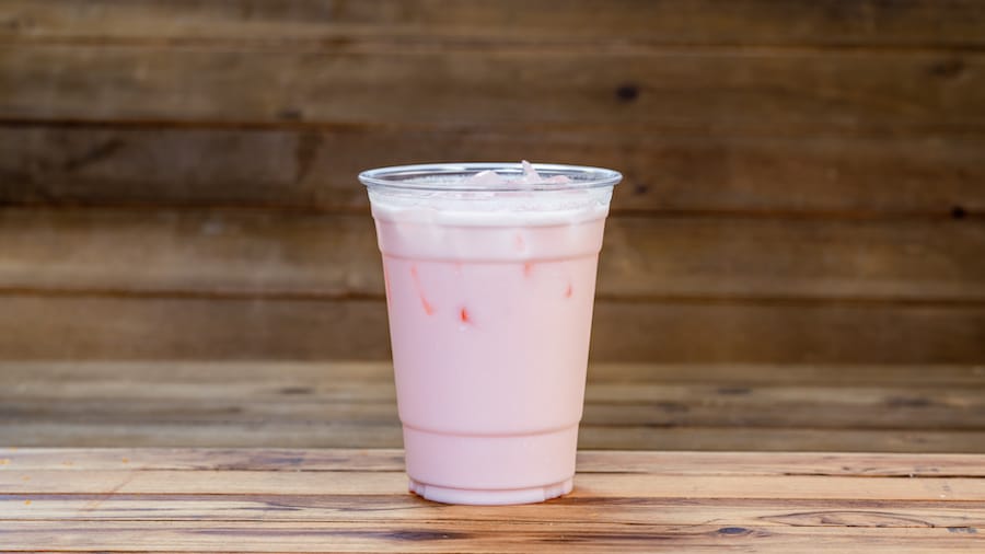 Coconut-Strawberry Lemonade at Red Rose Taverne in Disneyland Park / Disney Park Blogs