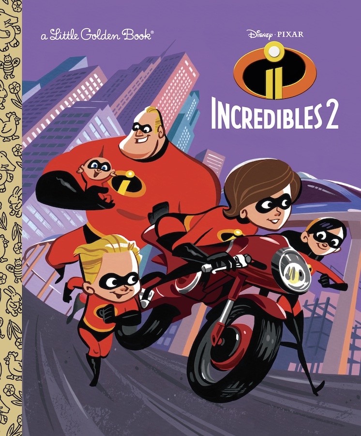 "The Incredibles" Little Golden Book