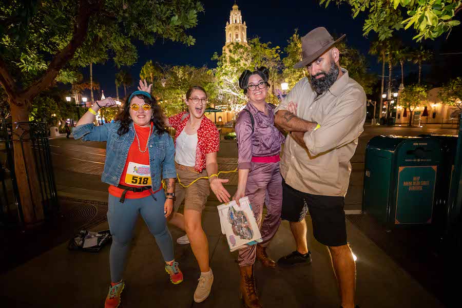 Disneyland Resort cast members participating in Minnie’s Moonlit Madness
