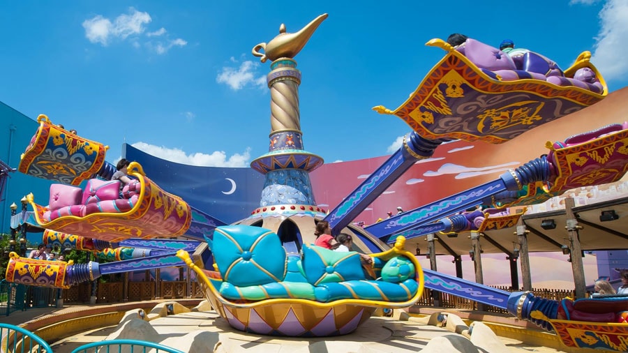 Photo of Disneyland Paris's Fly8ing Carpets Over Agrabah ride