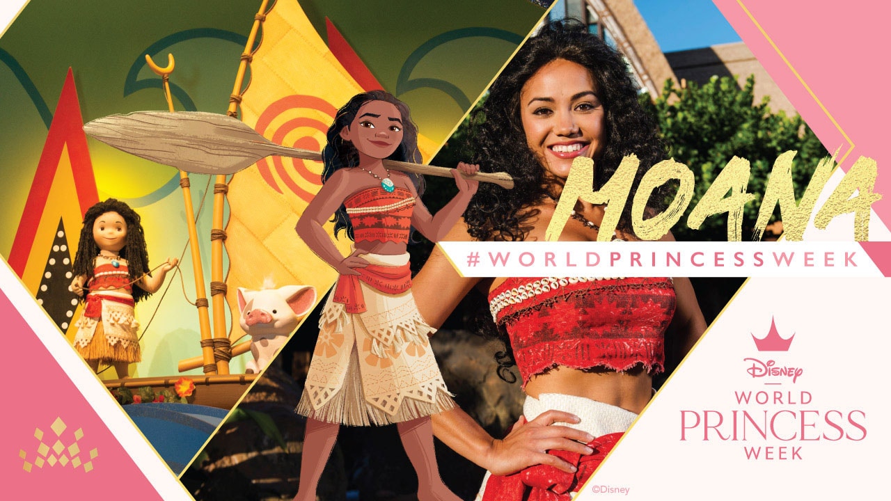 Celebrating Moana for World Princess Week