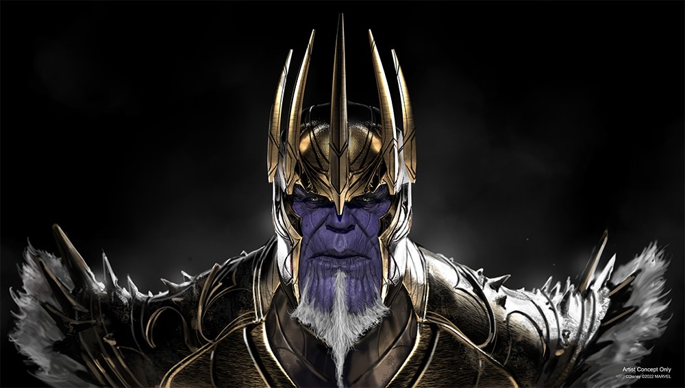 King Thanos Multiverse Marvel E-Ticket Coming to Avengers Campus! - Disney  Tourist Blog