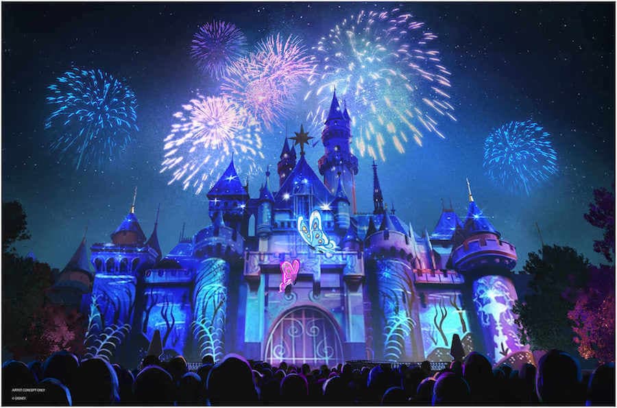 Artist Concept for “Wondrous Journeys,” a new nighttime spectacular 
