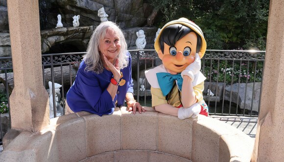 Debby Dane Browne with Pinnochio