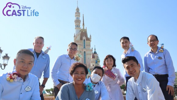 Hong Kong Disney cast members