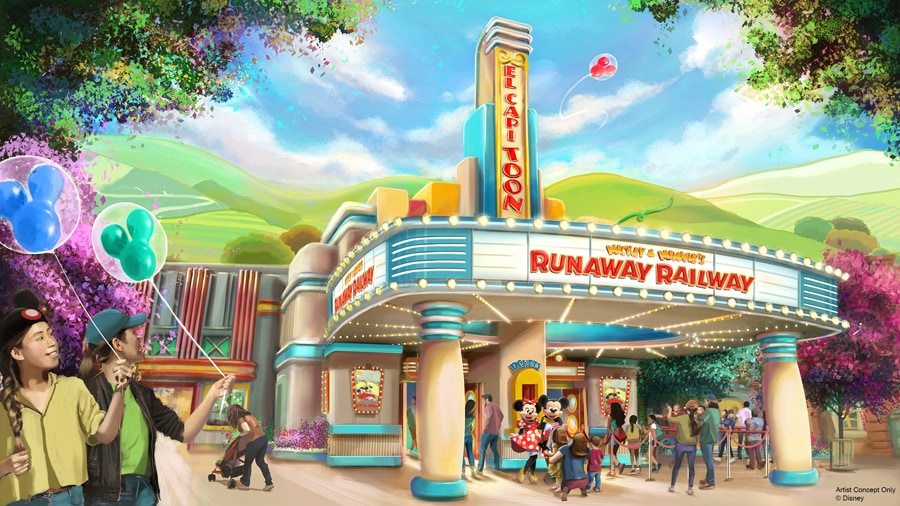 Mickey and Minnie's Runaway Railway/Disney