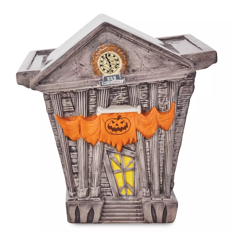 Countdown to Halloween with 13 new ‘Tim Burton’s The Nightmare Before Christmas' Products  Halloween Town City Hall Cookie Jar – Disney Tim Burton 's The Nightmare Before Christmas