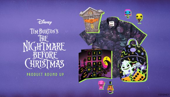 Merchandise collage for Disney "Tim Burton's The Nightmare Before Christmas"