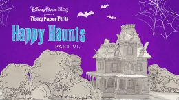 Disney Parks Blog Presents: Disney Paper Parks: Happy Haunts Edition Designed by Walt Disney Imagineering, Part 6
