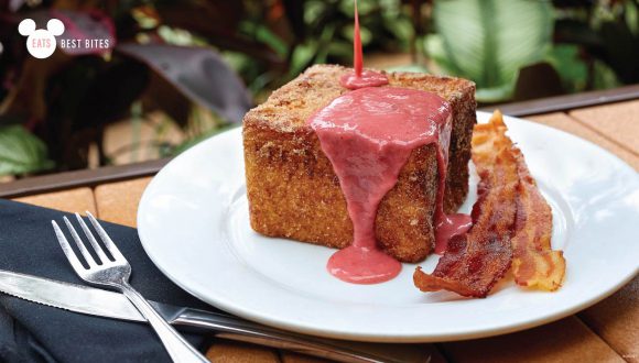 Best Bites - Disney Eats graphic showcasing food from Kona Cafe