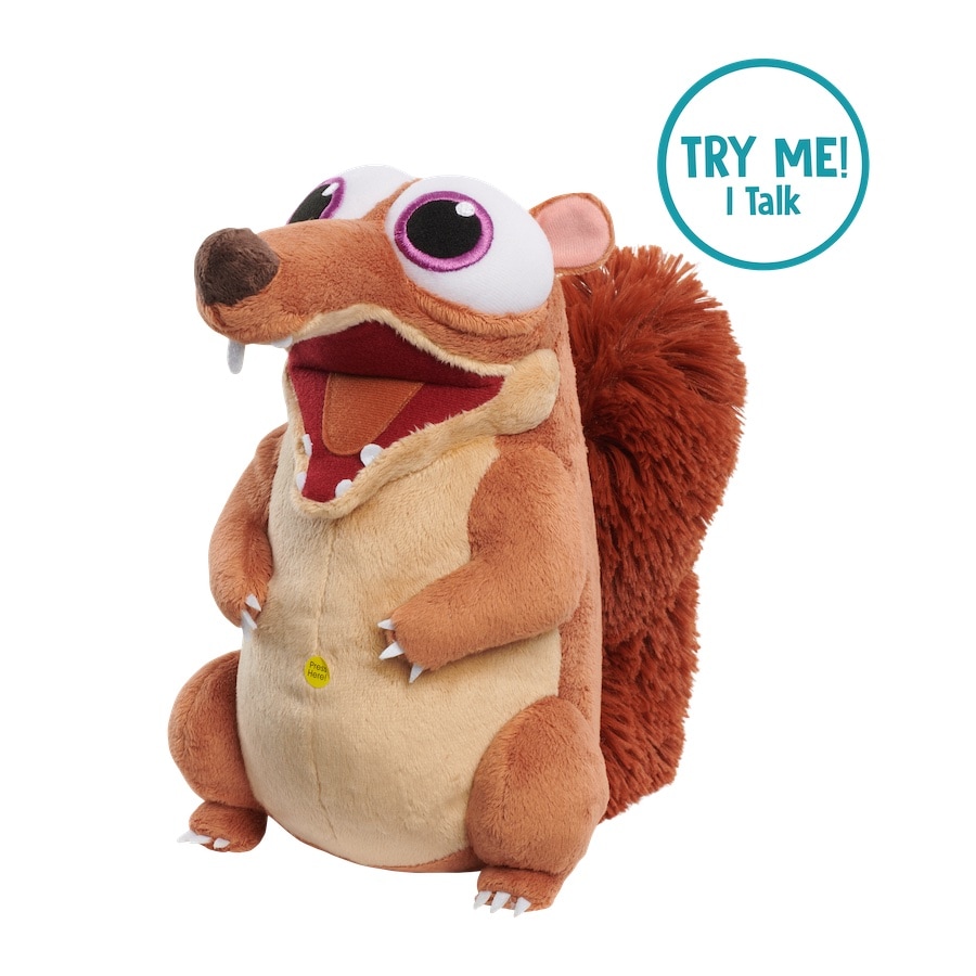 Baby Scrat Plush with Sound Effects